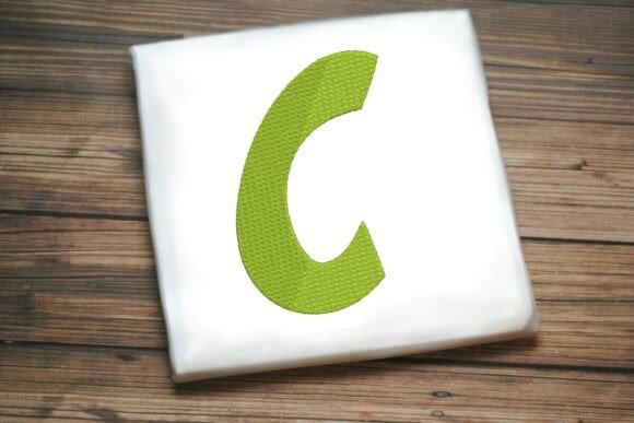 Alphabet Letter C Machine Embroidery Design Review