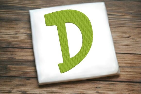 Alphabet Letter D Machine Embroidery Design Review