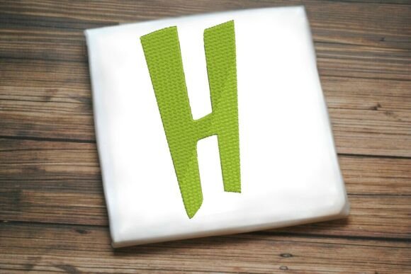Alphabet Letter H Machine Embroidery Design Review