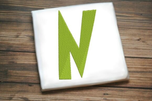 Alphabet Letter N Machine Embroidery Design Review