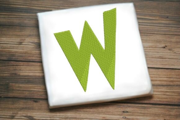 Alphabet Letter W Machine Embroidery Design Review