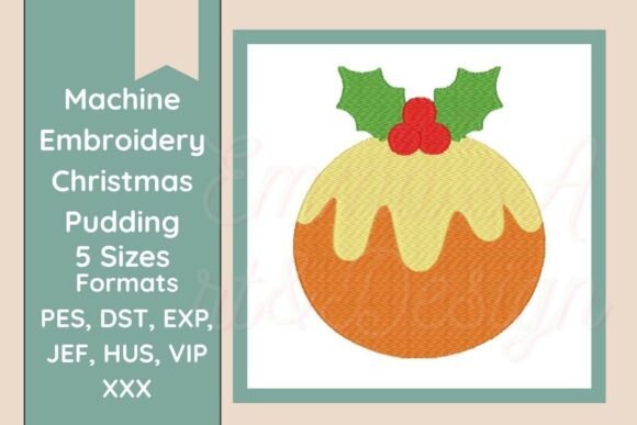Christmas Pudding Machine Embroidery Review