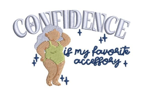 Confidence Quote, Self-Love Embroidery Review