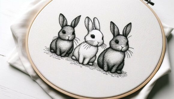 Embroidery Fabric Bunnies: A Designer Review