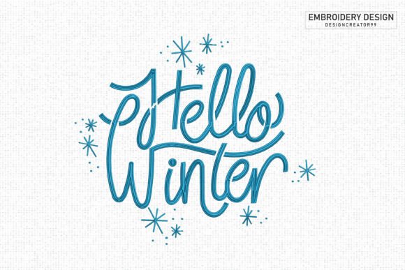 Hello Winter Embroidery Design Review