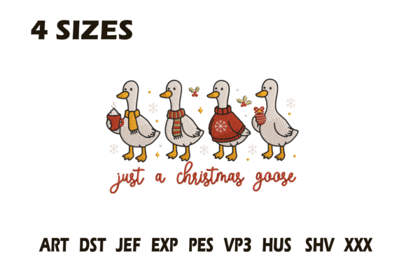 Just a Christmas Goose Embroidery Review