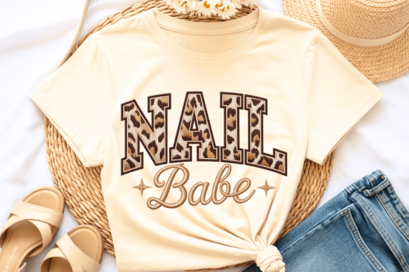 Nail Babe Leopard Embroidery PNG Review