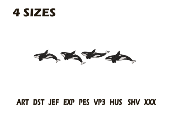 Orca Dolphin Line Embroidery Review