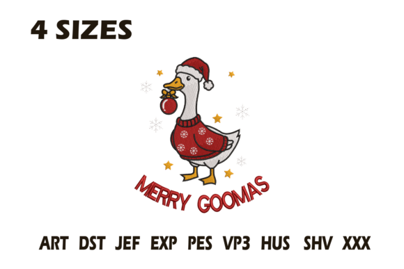 Review: Merry Goomas Goose Embroidery for Apparel