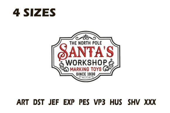 Santa’s Workshop Embroidery: A Craft Fair Review
